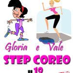 Una strepitosa lezione coreografata a suon di step con i 2 vulcani della Fisic: Gloria e Vale