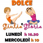 Vuoi fare un corso soft?? La GINNASTICA DOLCE fa al caso tuo!! Gloria e Giulia ti aspettano tutti i lunedì alle h 16.30 e i mercoledi alle h 10!