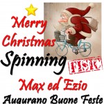 Lunedì 19/12 h 20 Max ed Ezio pedaleranno insieme a VOI in una special natalizia!!
